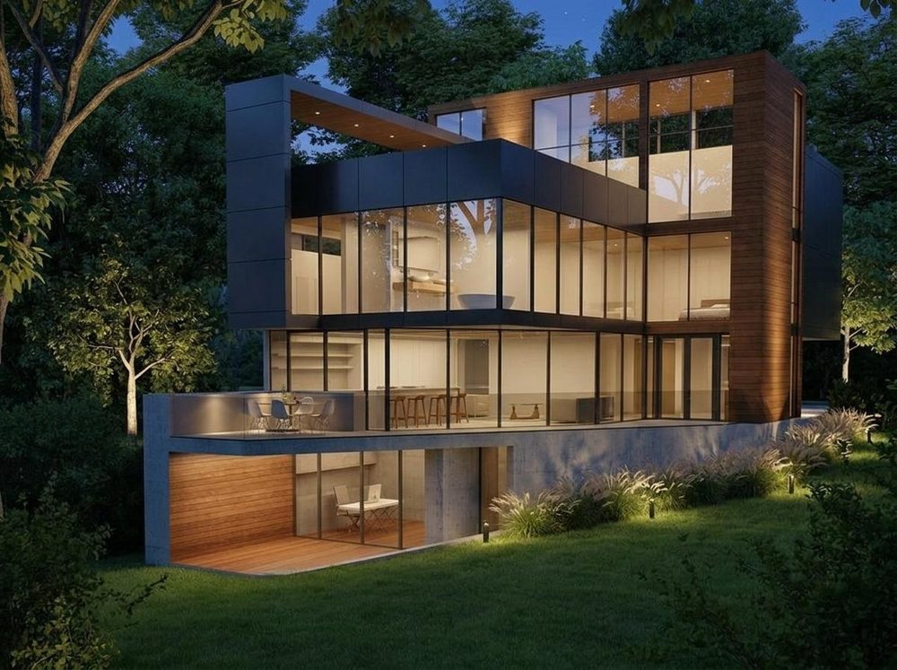 Modern Heights — exterior view