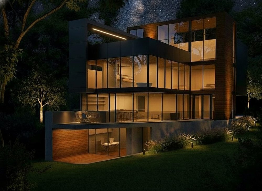 Modern Heights — exterior view