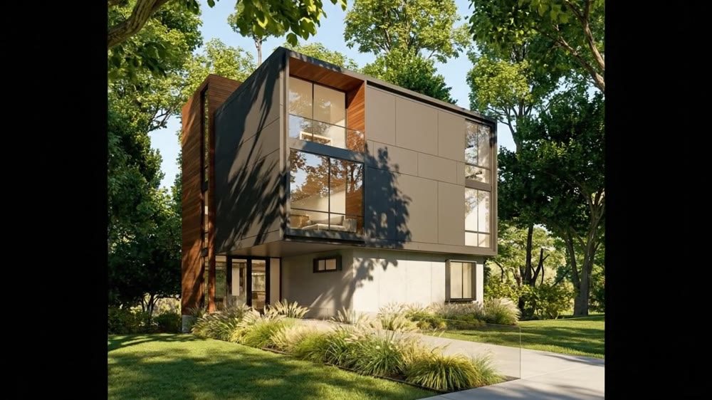 Modern Heights — exterior animation