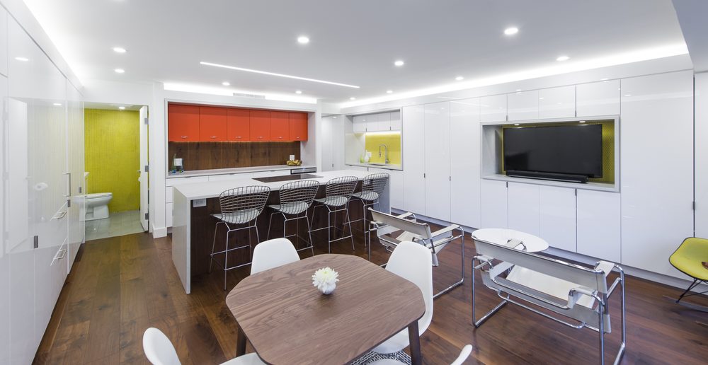 Urban Oasis — interior view